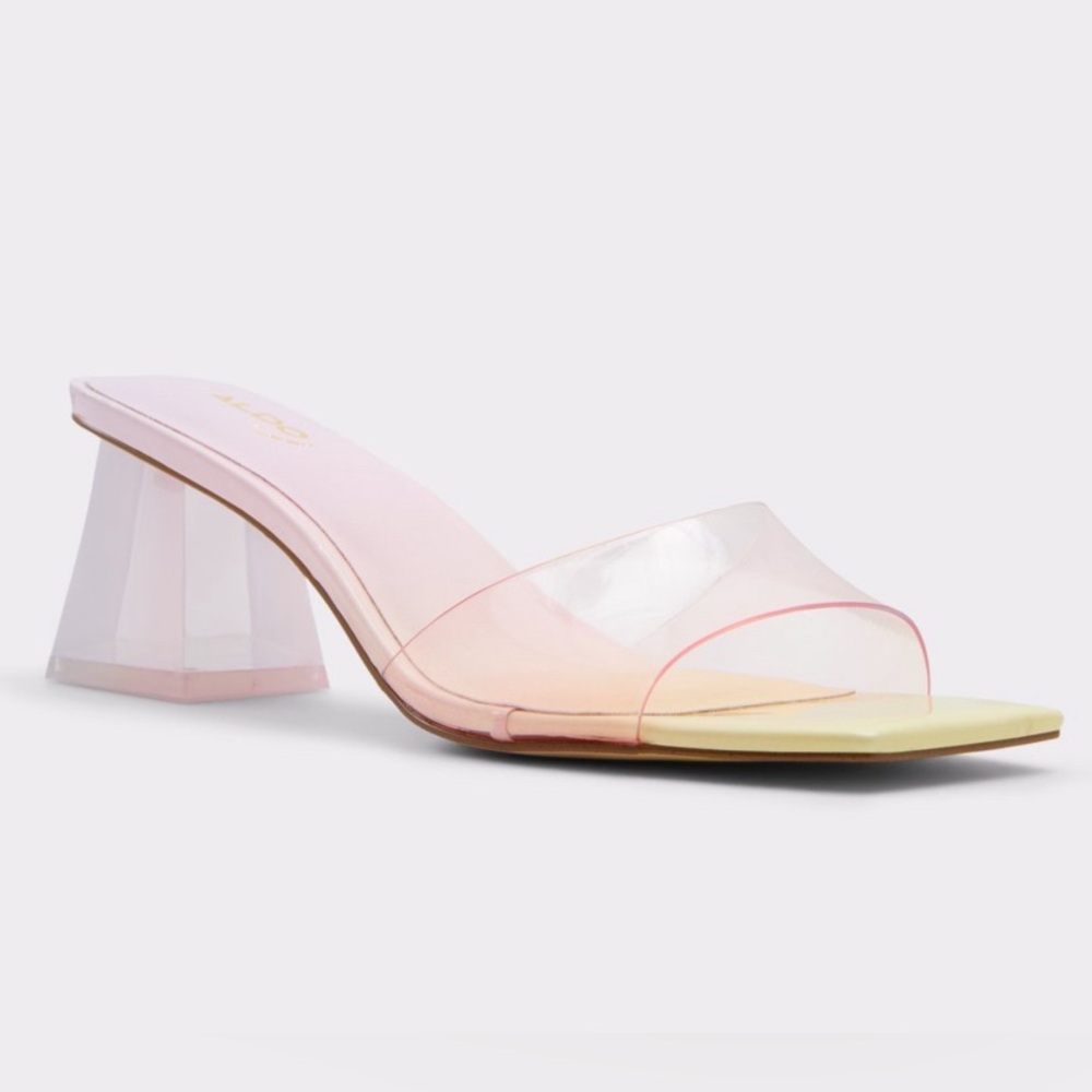 Aldo Casablanca mule ombré sandals